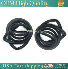2pcs Front Door Opening Weatherstrip Seal Rubber Fits For 1998-2002 Accord Sedan 2pcs Front Door Opening Weatherstrip Seal Rubber Fits For 1998-2002 Accord Sedan