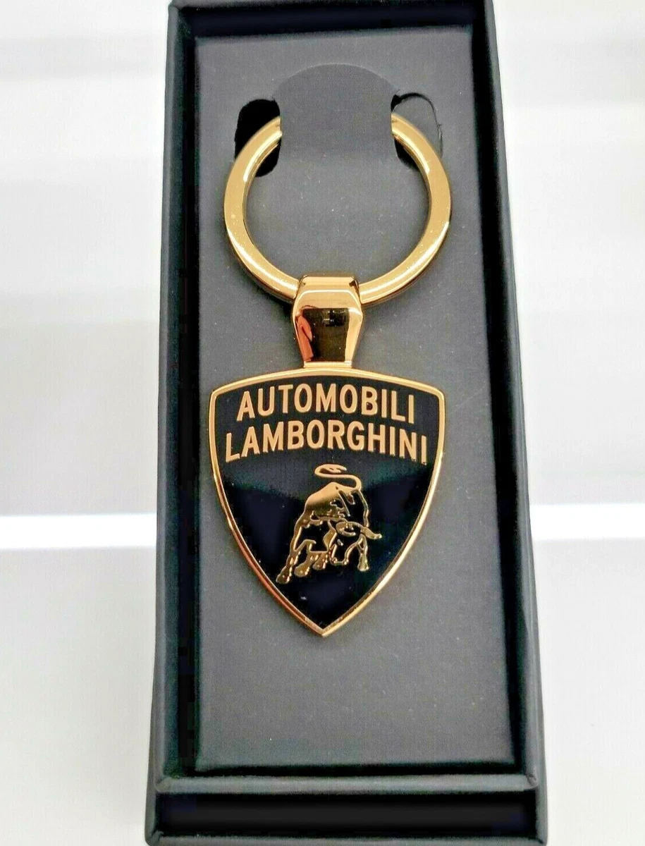 Custom 14k Gold Lamborghini Key Ring - Grimal Jewelry