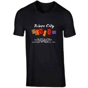 River City Ransom Starting Screen Retro NES Video Game Fan  T Shirt
