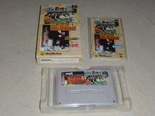 SUPER FAMICOM GAME NICHIBUTSU COLLECTION 1 COMPLETE W MANUAL & BOX JAPAN IMPORT