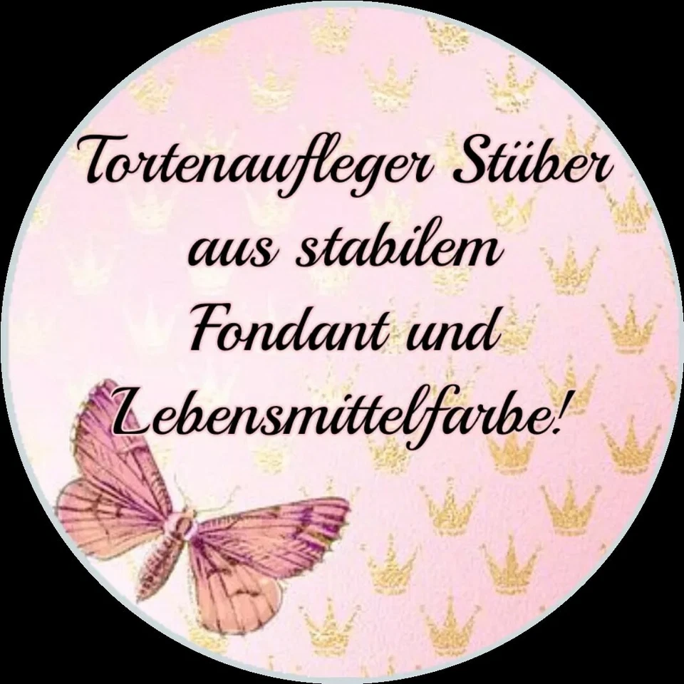 Tortenaufleger essbar Fondant rund 20cm durchm.Geburtstag Traktor Personalisiert - Bild 2 von 2