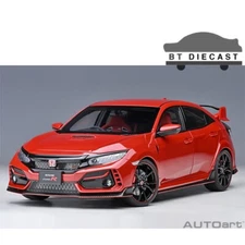 AUTOart 2021 HONDA CIVIC TYPE R FK8 1/18 FLAME RED 73223 