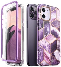For iPhone 12 12 Pro 6.1" i-Blason Stylish TPU Case Multi-Layered Screen Cover