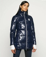 Emporio Armani Ea7 Caban Logo-patch Puffer Coat