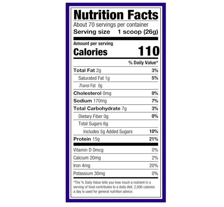 Bañera Vega Protein Made Simple Vanilla XL Value (70 porciones) vegana sin stevia Foto 2 de 3