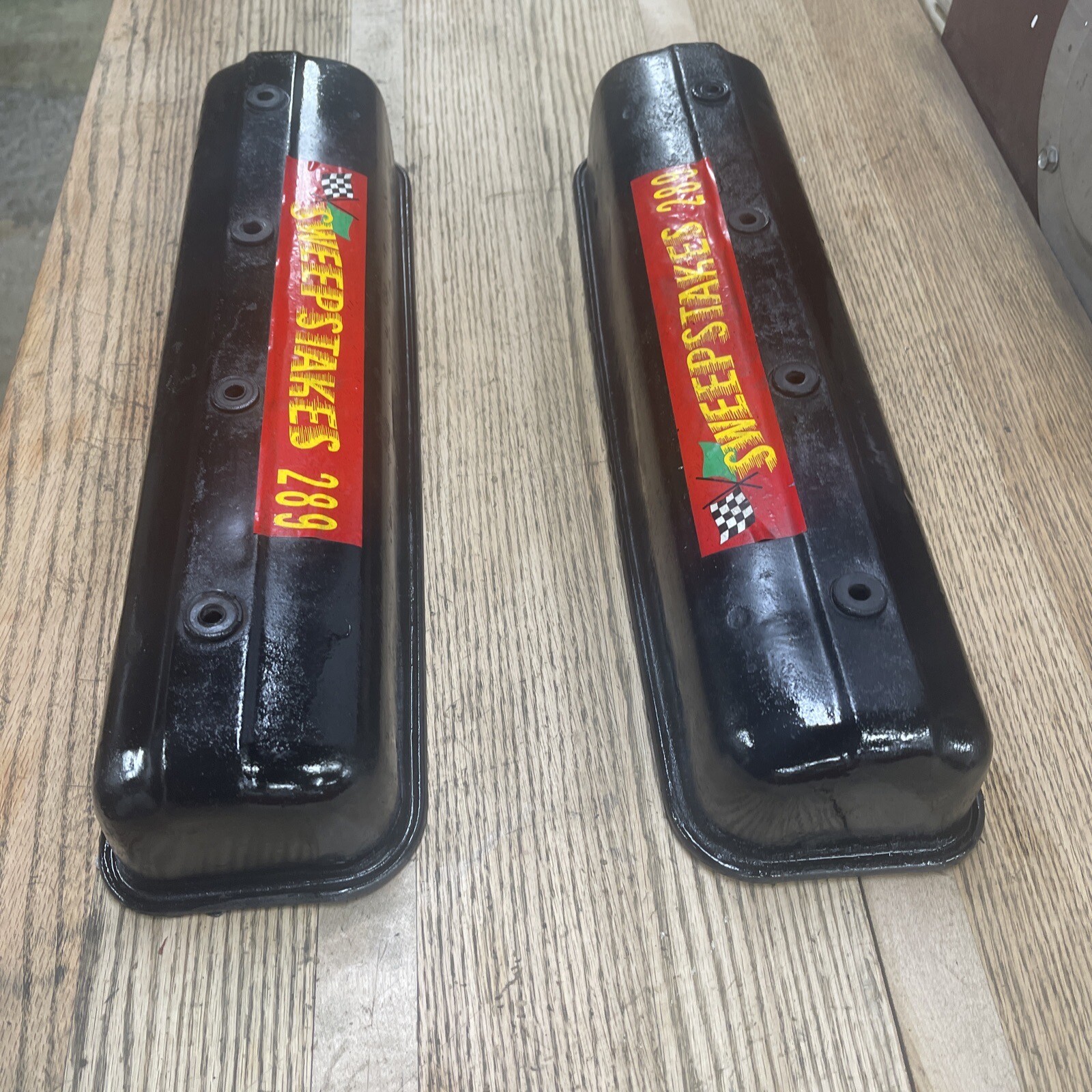 Studebaker V8 Valve Covers Excellent OEM eBay