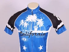 CANARI Men's Medium Bike Cycling California Paradise Highway 101 Jersey