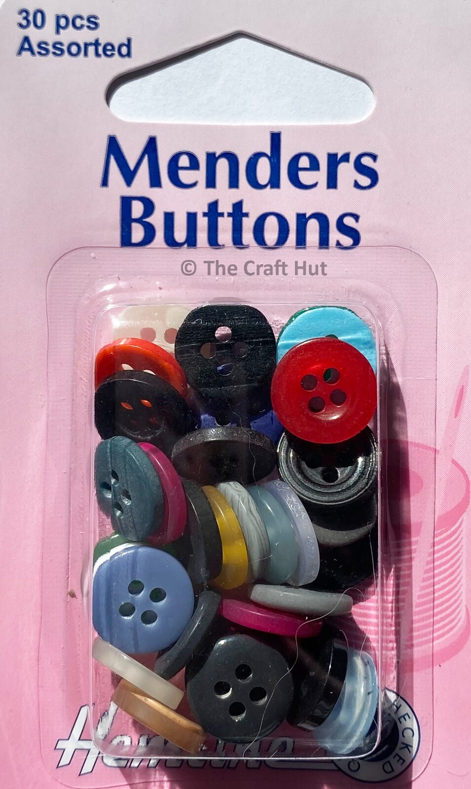 Hemline Mender Buttons 30 Pack Small - Image 3