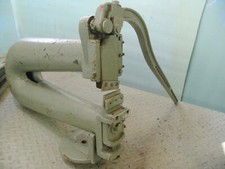 Large Cast Iron Table Top Shear Antique  Tinsmith Sheet Metal Tool, 3" Cut