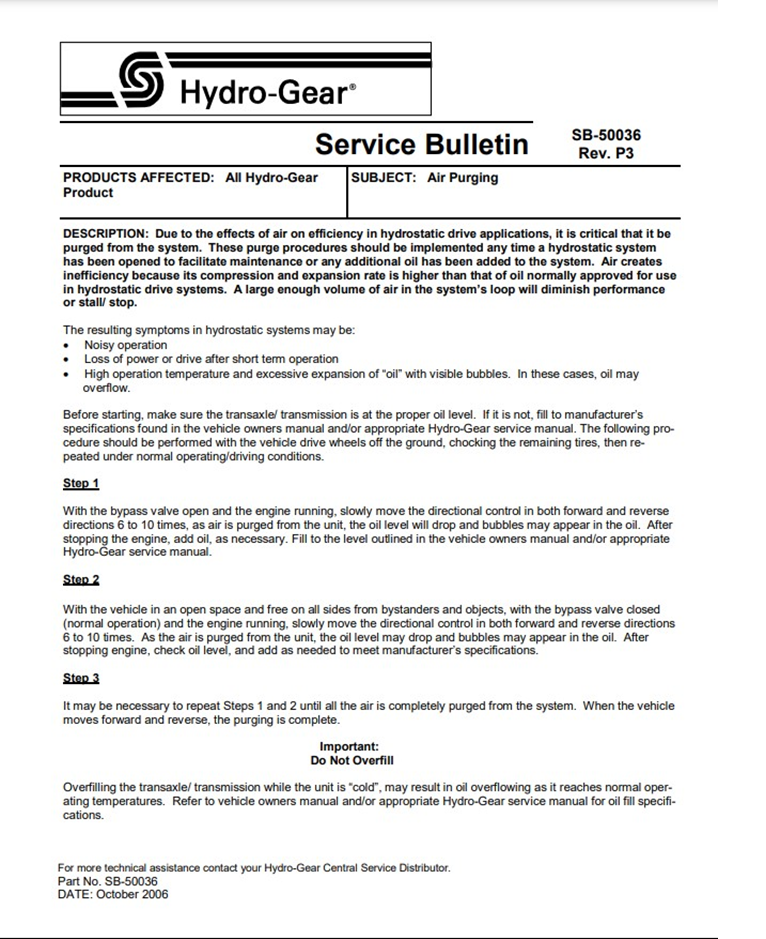 Hydro Gear Pump, Exmark LAZER Z 1603841,PLBGACDY1XXXXX,1032766