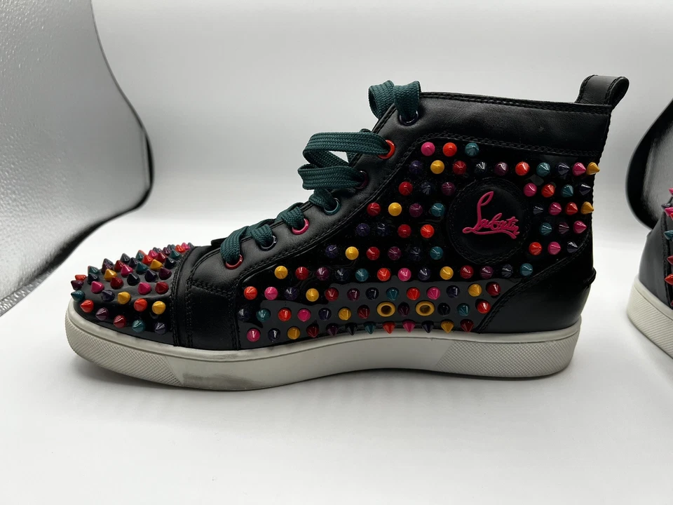 Nuevo en caja Zapatilla Christian Louboutin Multicolor Patente Picos 42.5 Agotada Foto 2 de 4