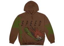 Travis Scott Cactus Jack Speed Hoodie Brown 2021 (CJJ6-HS15) Men's Size S-XL