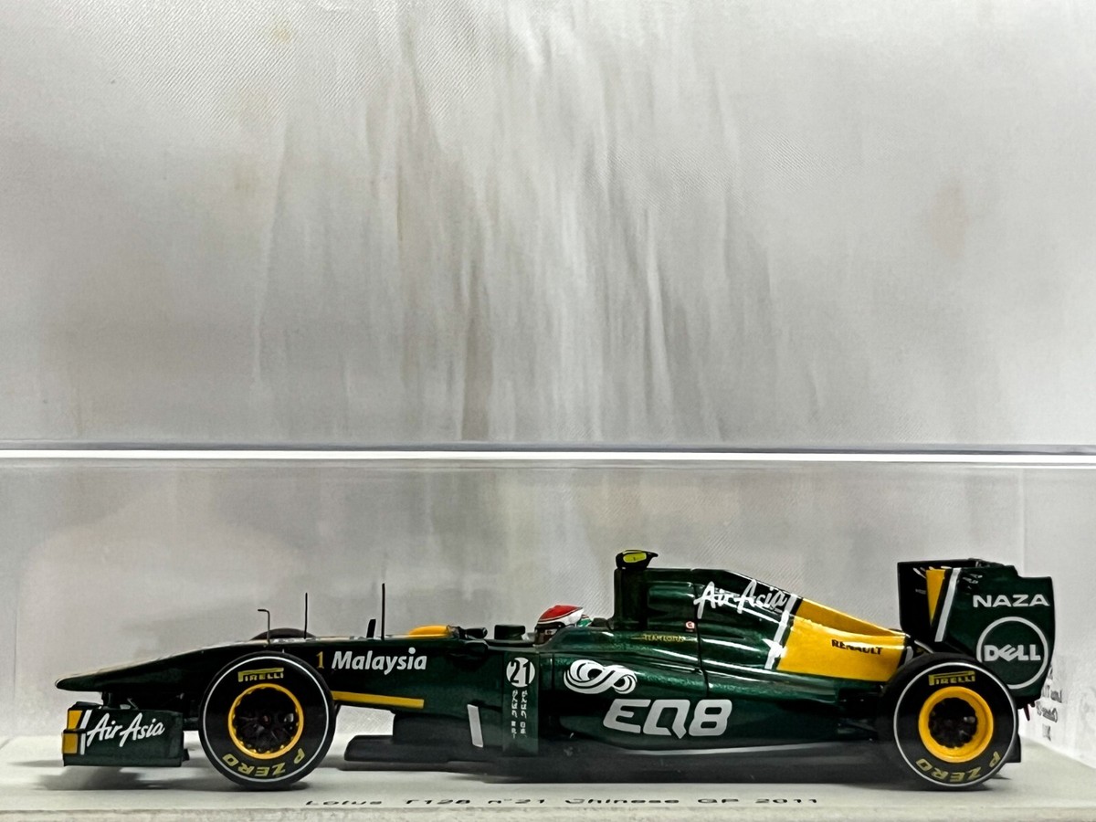 Lotus T128 #20 Chinese GP 2011 ミニカー Jarno Trulli Lotus T128 No.21 Spark 1/43 F1 2011 Chinese GP | eBay