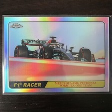 2022 Topps Chrome F1 George Russell #T68-GR Topps 1968 Hot Rod Insert