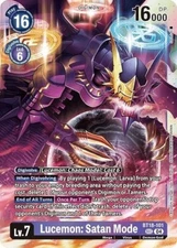 Lucemon: Satan Mode - BT18-101 NM - Digimon TCG