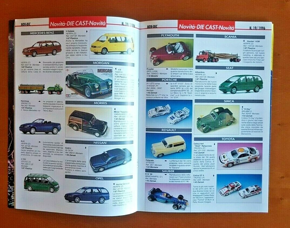 MODELLI AUTO ANNO 1996 N° 19 - LANCIA - GIULIETTA SPRINT - DODGE VIPER LE MANS - Immagine 4 di 4