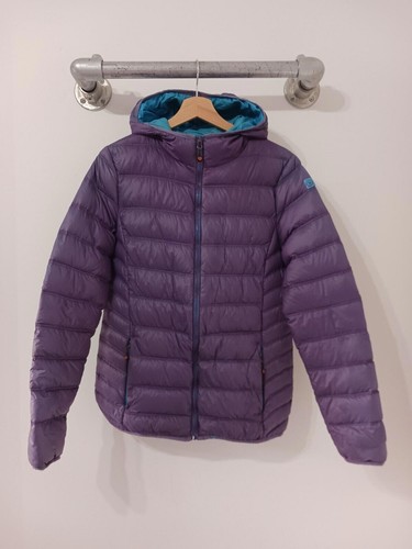 Brekka Soft Shell Down Winter Jacket Purple MEDIUM SNOW
