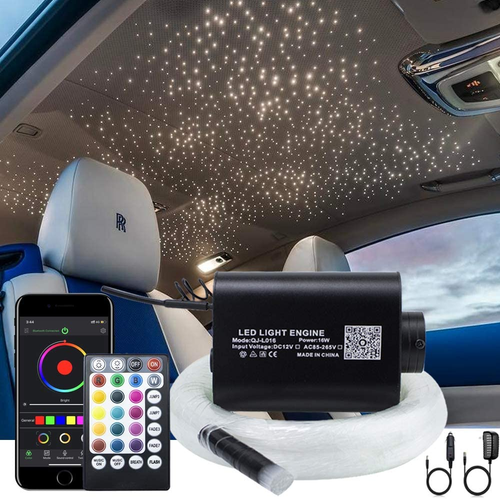 16W Fiber Optic Lights Star Ceiling Light Kit APP Control for Car & Home, - Picture 17 of 22