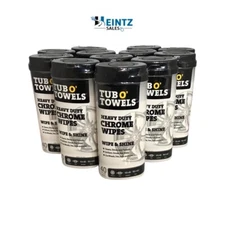 Tub O Towels TW40-CHR ( 12-Containers) Heavy Duty Chrome 40 Count Wipes