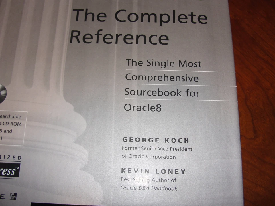 Oracle 8 The Complete Reference - Image 2 of 4