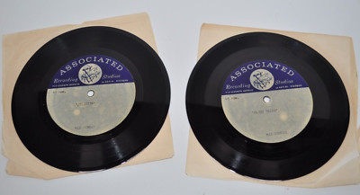 Lot of 2 Pilot Max Conrad - Demo Single 45 Records - Juliette - Fairy Tales
