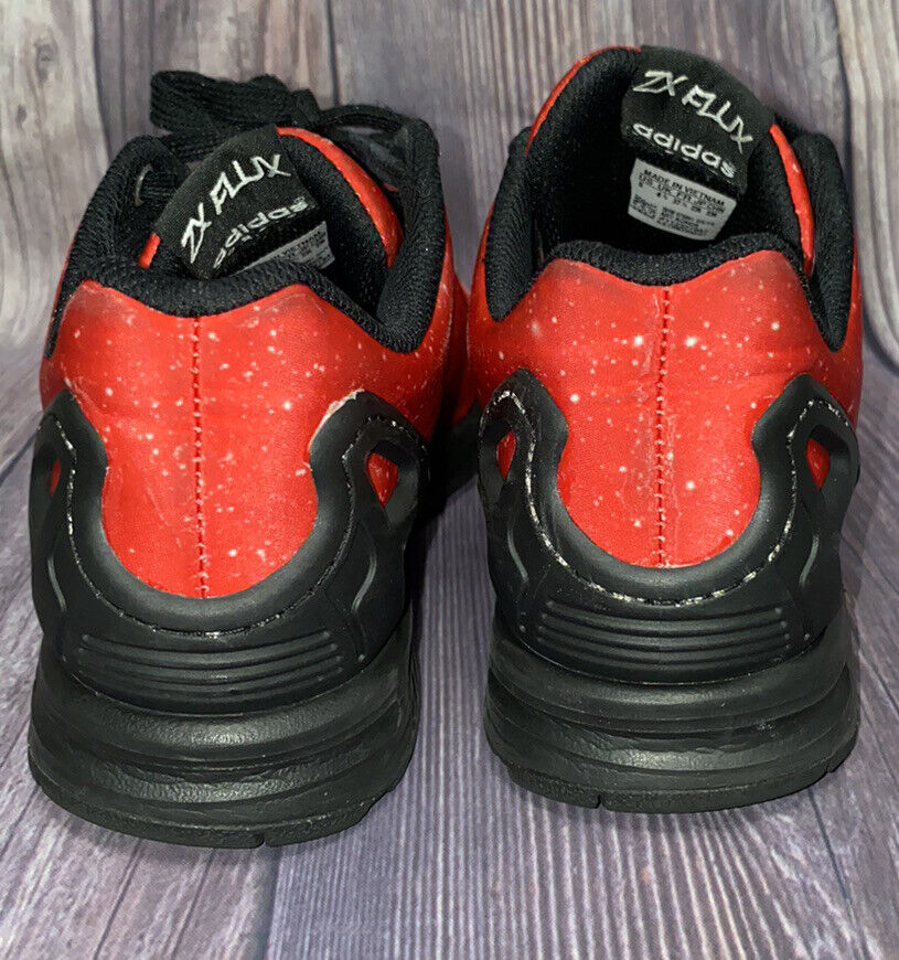 Adidas ZX Flux Torsion Red Galaxy Youth Size 5 Lightweight Adidas ZX Flux Torsion Red Galaxy Youth Size 5 Lightweight
