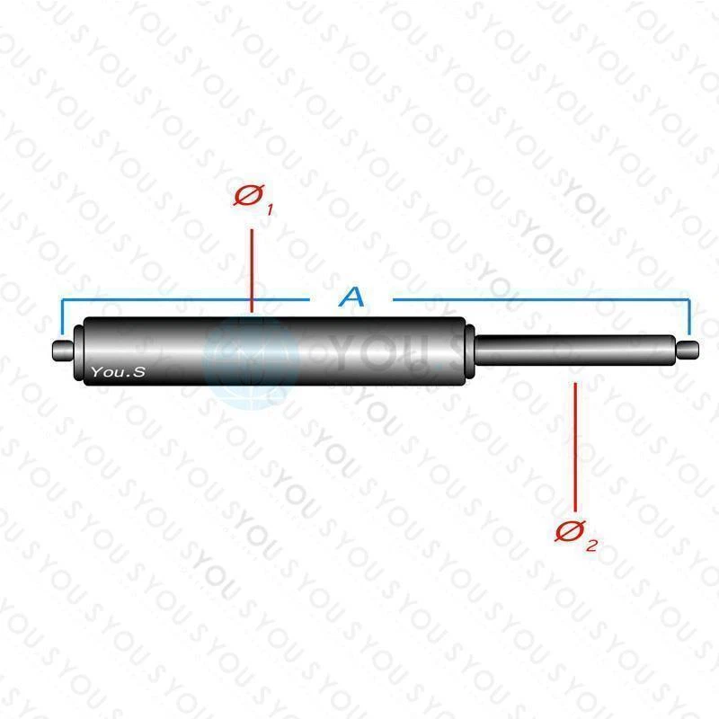 2 molle a gas You.S per Porsche 911 Cabriolet / Targa - cofano posteriore - Immagine 2 di 2