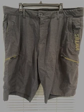 Viktos Kadre XP Tactical Cargo Shorts Mens 42 Dark Gray Hiking Vented Stretch