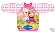 Kids Children's Baby Bib Frozen Coverall Size :M-L-XL