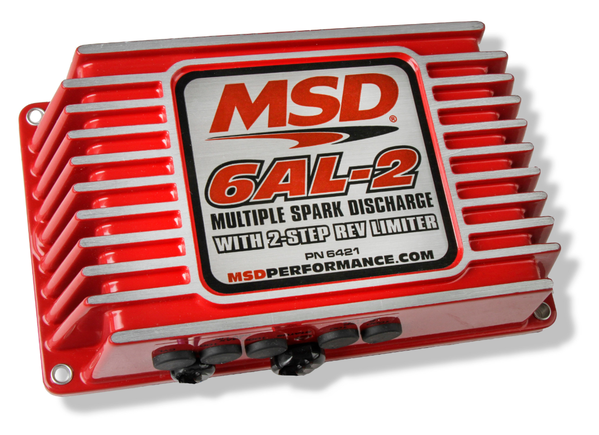 MSD 6421 6AL-2 Ignition Box Digital w/ Built-In 2 Step SBC BBC SBF