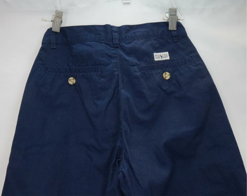 Polo Ralph Lauren Chino Pants Straight Leg Blue Youth Size 24 X 25 - Image 4 of 4