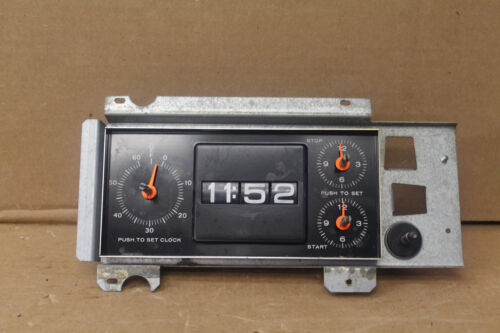 GE Wall Oven ORIGINAL ANALOG Clock Timer NOT digital Part # WB19X5231 - 第 1/2 張圖片