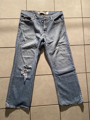 Levis 567 Men Blue Jeans 34x30 Loose Bootcut Vintage | eBay