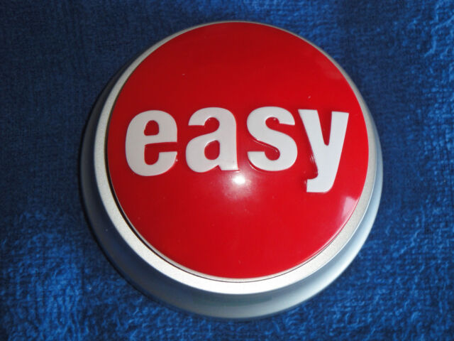 Staples Talking That Was Easy Button Batteries Upto 20 off Buy 4 for sale online