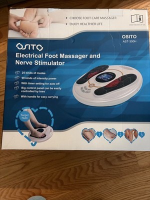 OSITO AST-003J Foot Massager Machine - White/Red