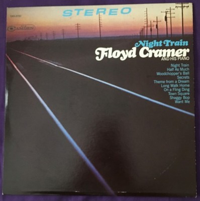 33 rpm - Floyd Cramer - Night Train - RCA Camden CAS 2152 Stereo LP Vinyl