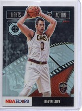 2019-20 Hoops Premium Stock Lights Camera Action Holo #16 Kevin Love NM+