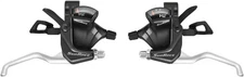 SunRace M406 ST Trigger Brake/Shift Lever Set - 3x7-Speed, For V-Brakes, Black/S