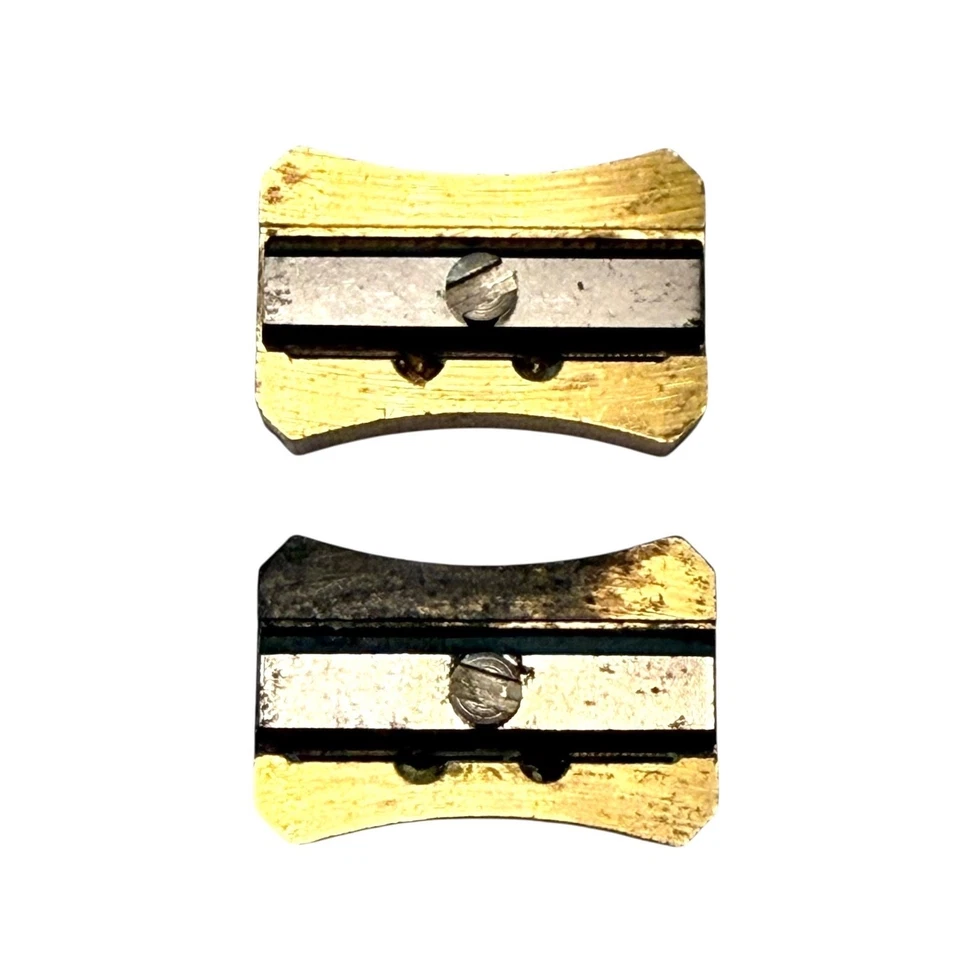 Faber Castell Minfix Lead Sharpener 50/65 Lot of 2 - VTG Brass Drafting Germany - Image 2 of 4