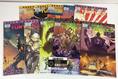 Teenage Mutant Ninja Turtles Comic Bundle Lot IDW Comics TMNT Foot Clan Utrom