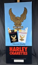 ✨ Harley Davidson Sign Cigarette American Quality Advertising Sign 13x30”✨