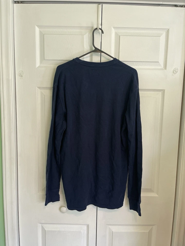 Camisa térmica POLO Ralph Lauren para hombre talla XL manga larga tejido gofre adulto Foto 3 de 4