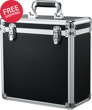 Vinyl Record Storage Case LP Album Collection Display Box Aluminium Water Resist
