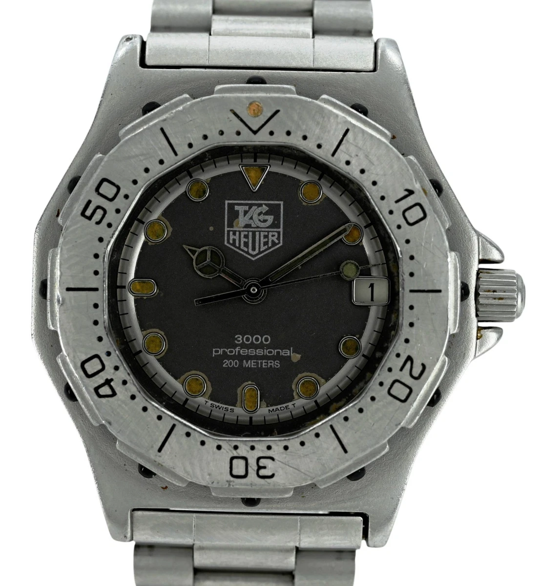 TAG HEUER タグホイヤー 3000 Professional 200m TAG Heuer 3000 Watches for sale - eBay