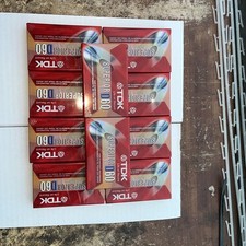 TDK Superior D60/D90 Normal Bias/Type 1 Blank Cassettes   Lot Of 10   Sealed/New