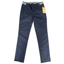 French Toast Straight Uniform Pants Boys 12 Navy Blue School Classic Dress Pants