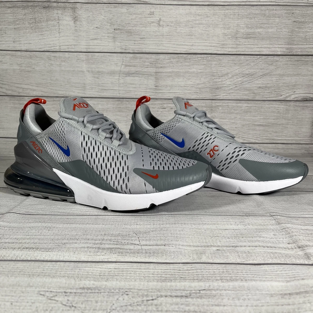 Nike Air Max 270 Shoes Mens Size 7.5 Gray Blue Red Running Sneakers CD7338-001 Amazon.com | Nike Men main image 2