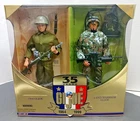 GI Joe - 1964 GI Joe & 1999 Land Warrior - Hasbro - 35th Anniversary 12" Set