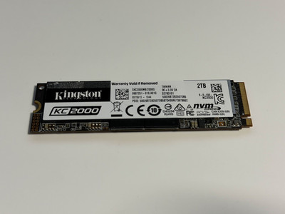 Used - Kingston NV2 2TB M.2 NVMe SSD PCIe Gen4 x4 (KC2000)