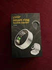 LivUp Smart Ring Health Tracker, Silver, Size 7